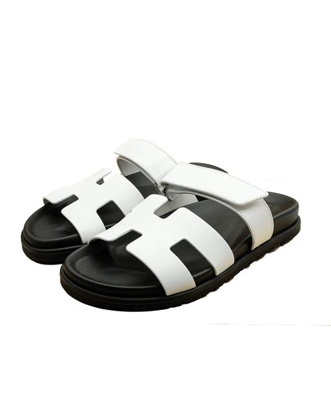 white hermes chypre sandals|Hermes chypre sandal price.